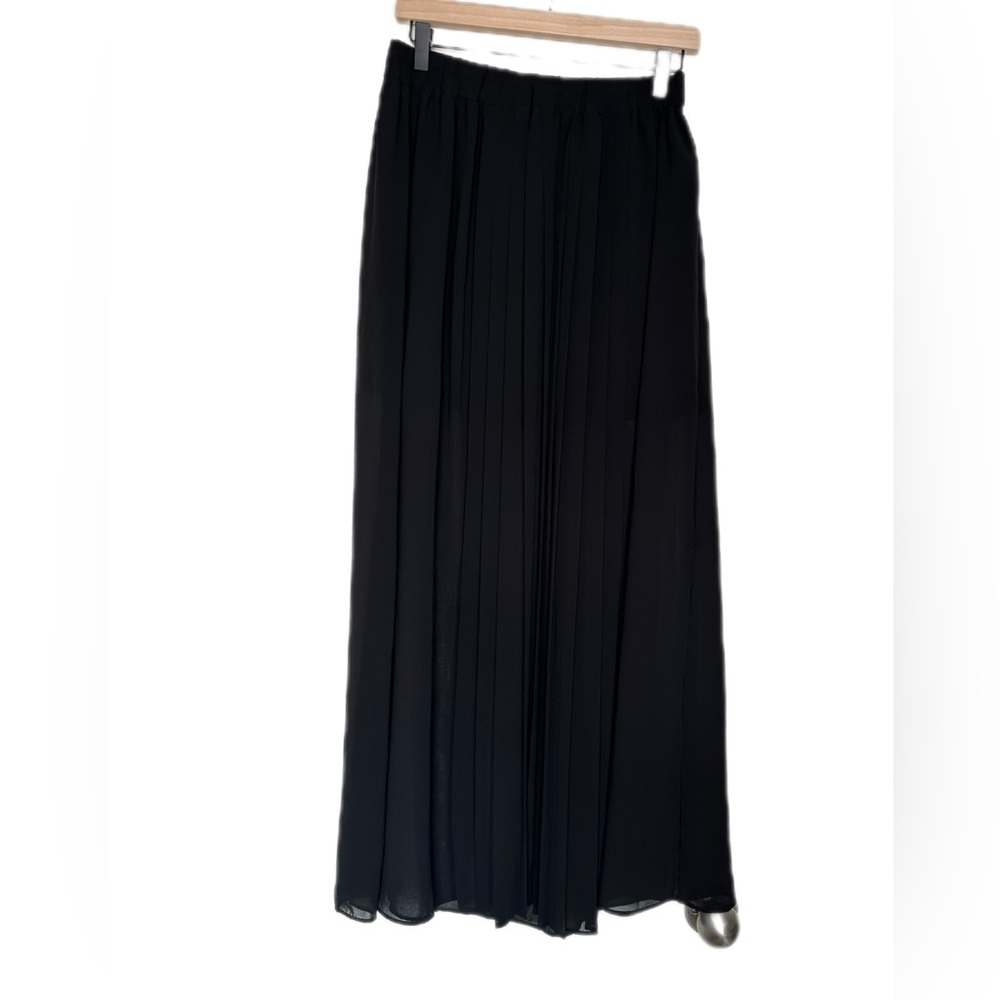 Mossimo Black Sheer Maxi Skirt Size Small